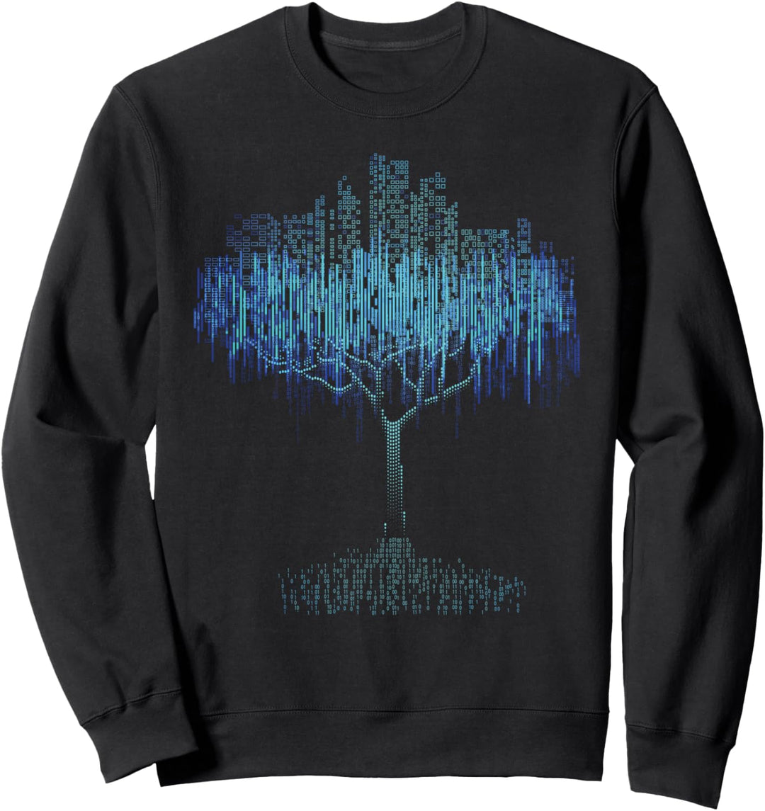 Binary Tree Coding Computer Programmer Gift Sweatshirt