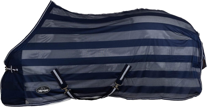 Marengos - Fliegendecke mit Kreuzgurt Economic | Schutz vor Insekten & Plagegeistern | Ekzemerdecke