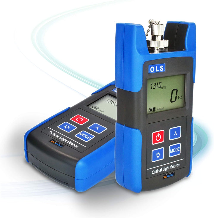 SUWOLF 1310/1550nm Tragbar FTTH Mini Fiber Optical Laser Light Source,Lwl messgerät/Glasfasertester/