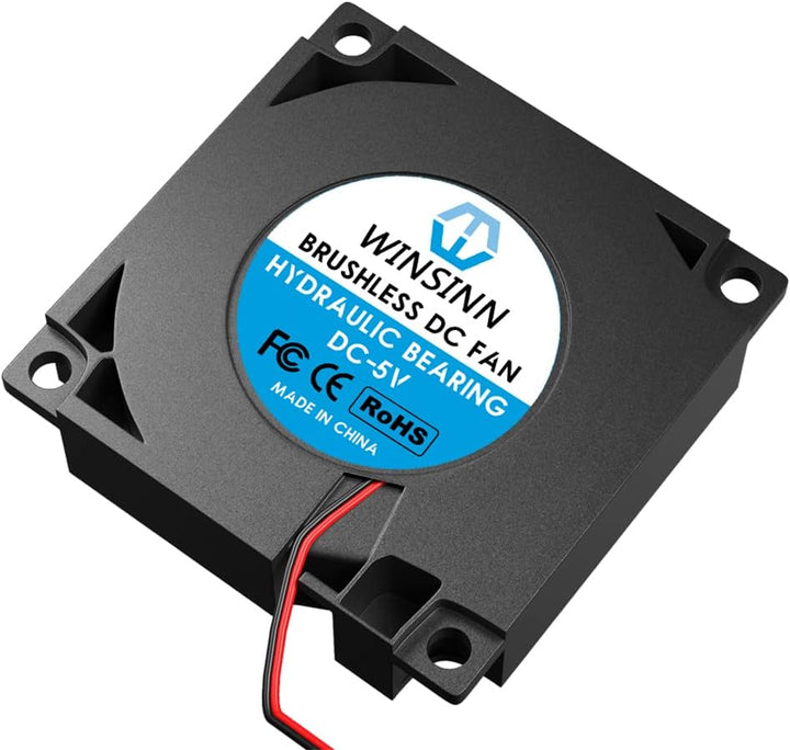 WINSINN 40 mm Gebläse Lüfter 5 V, 3D-Drucker Micro 5 Volt Lüfter 4010 Hydrauliklager, bürstenlose Kü