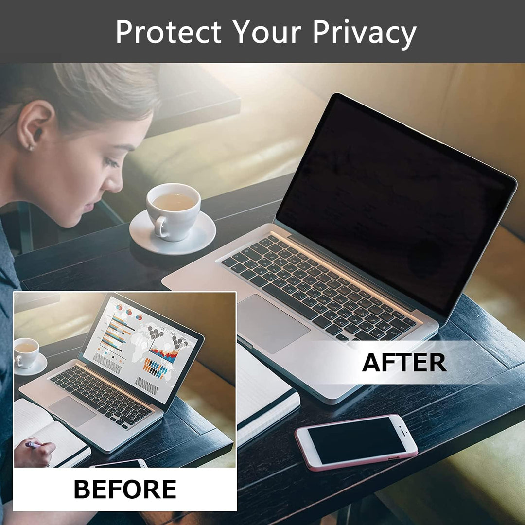 Lonkenn 15.6 Zoll Laptop Privacy Filter, Premium Blickschutzfilter, Robust und Wiederverwendbar, Pri
