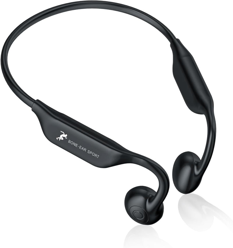 Knochenschall Kopfhörer, Bluetooth 5.2 Wireless Bone Conduction Kopfhörer, IP67 Wasserfeste Sport Ko