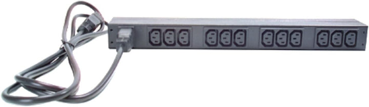 APC Rack PDU - AP9565 - Stromverteilung (Basic, 1U, 16A, 208/230V, 12 Ausgänge C13, IEC C20)