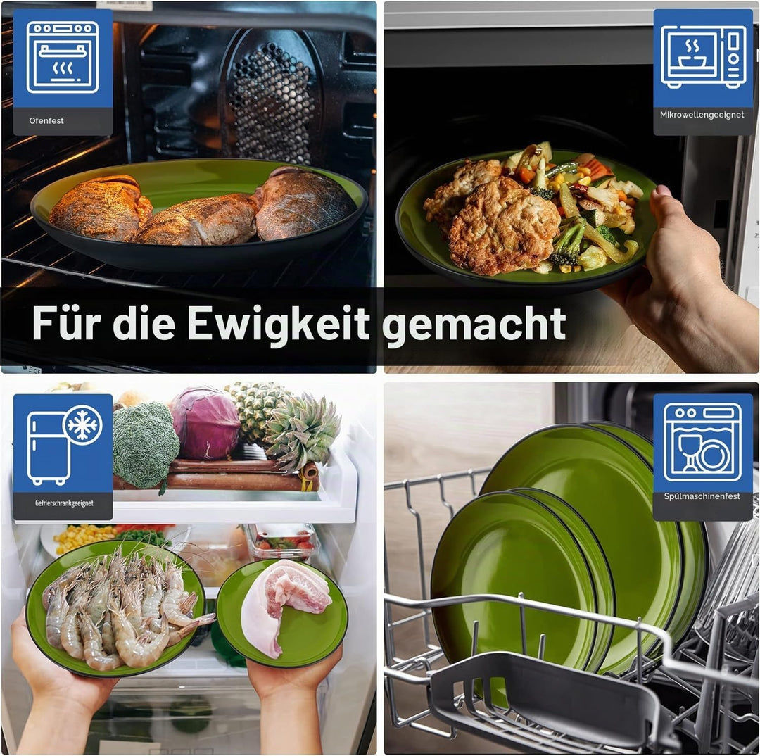 MIAMIO - Le Papillon Kollektion Bunt (Geschirrset (24x)), Geschirrset (24x)