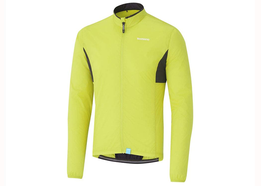 Shimano Clothing Herren Windbreaker Compact Neon Gelb Grösse L