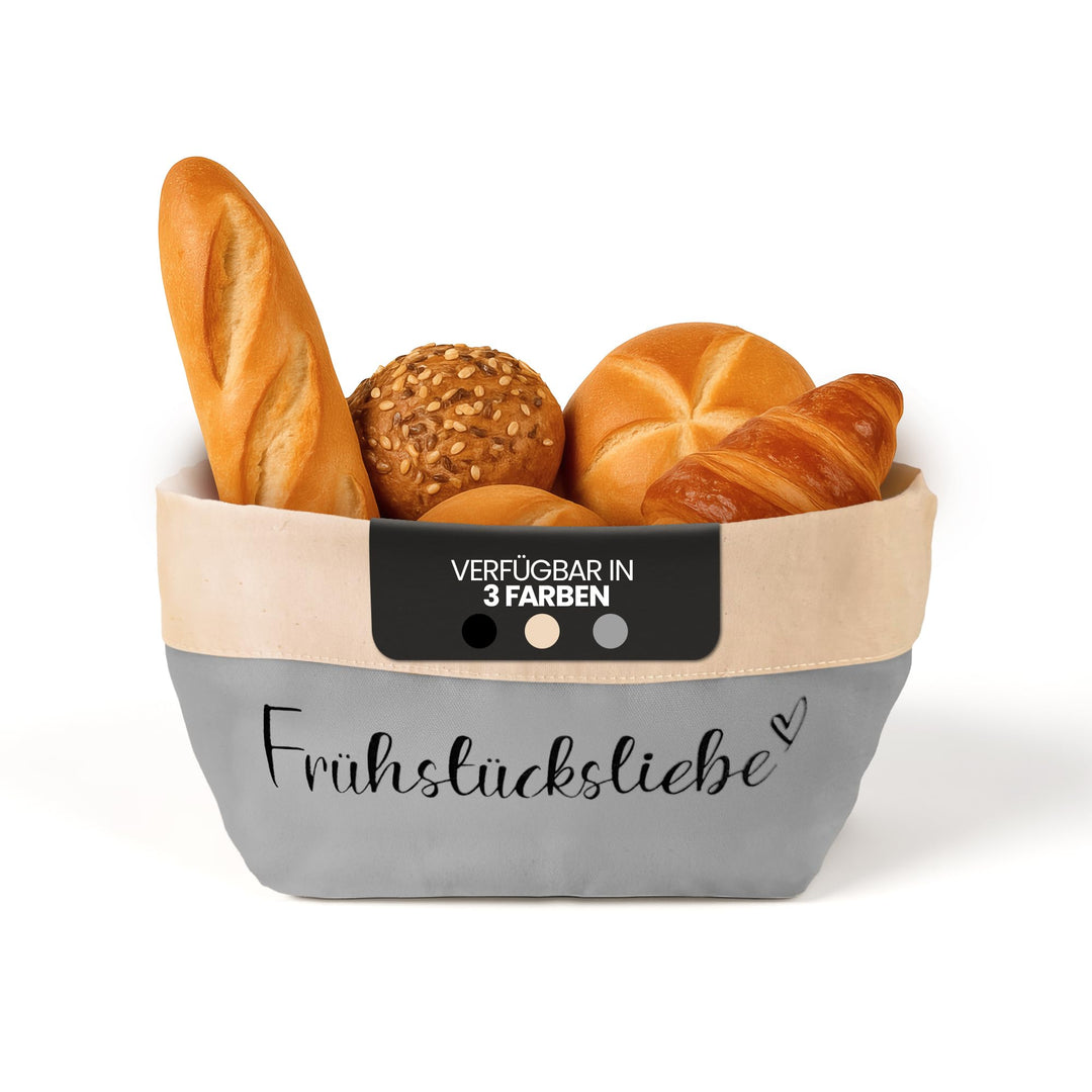 Brotkorb [STOFF] Brötchenkorb stoff | Brotbeutel aufbewahrung frischhalten | Brotkörbchen | Frühstüc