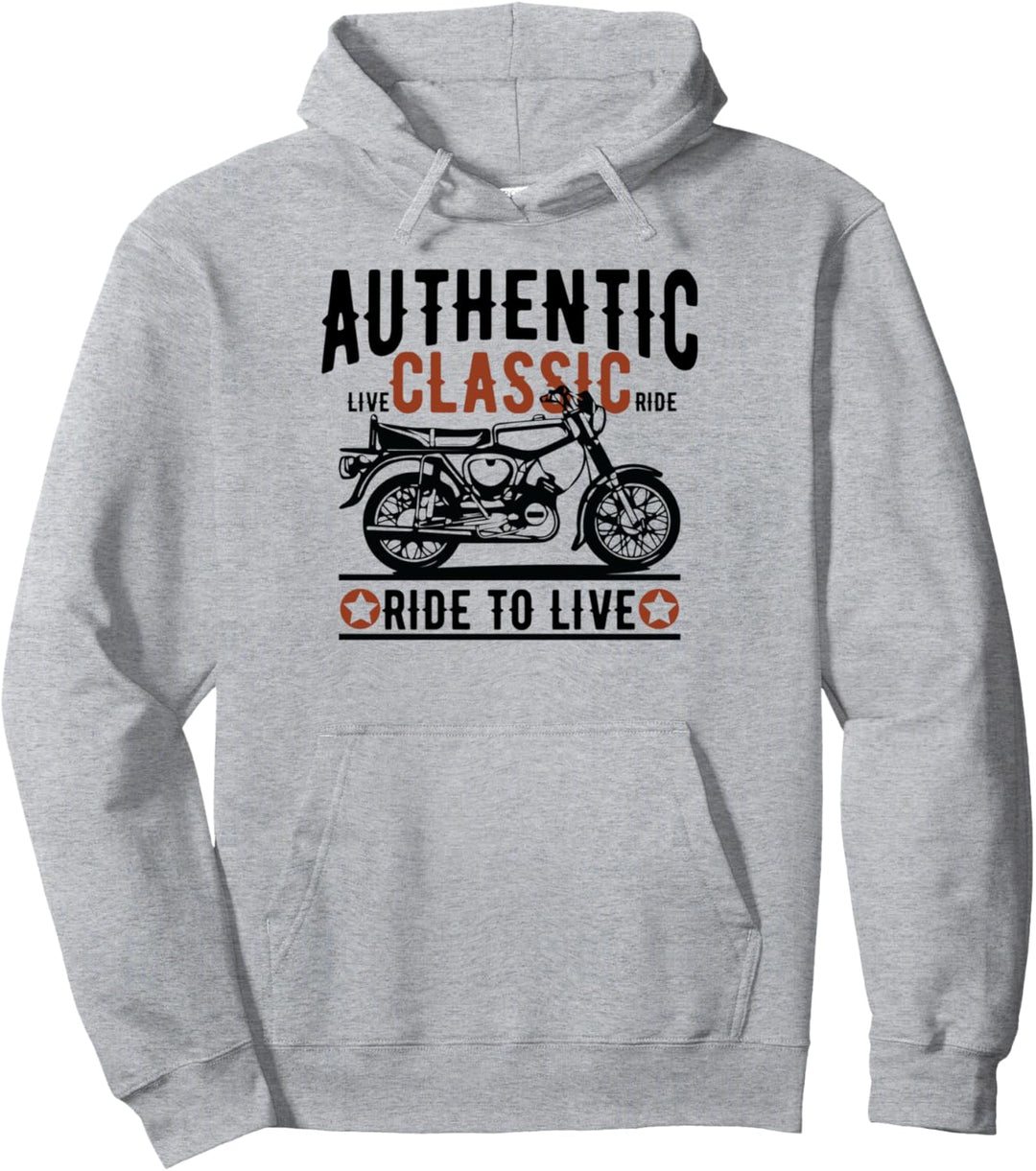Ride To Live S51 Moped Oldtimer Simson-S51 Pullover Hoodie