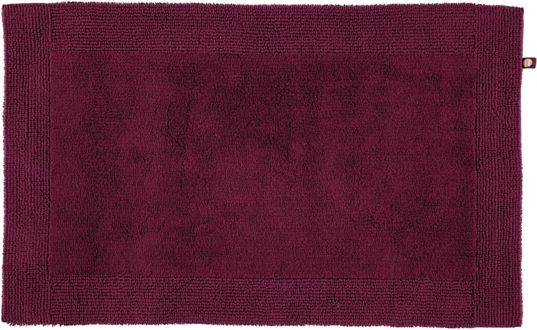 RHOMTUFT Prestige Badvorleger, 100% Baumwolle, 237 Brombeer, 60 x 60 cm, WC-Vorleger ohne Passform 6