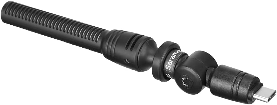 Saramonic Unidirektionales Mikro-Shotgun Mikrofon mit USB-C Ausgang für Android Smartphones oder Tab