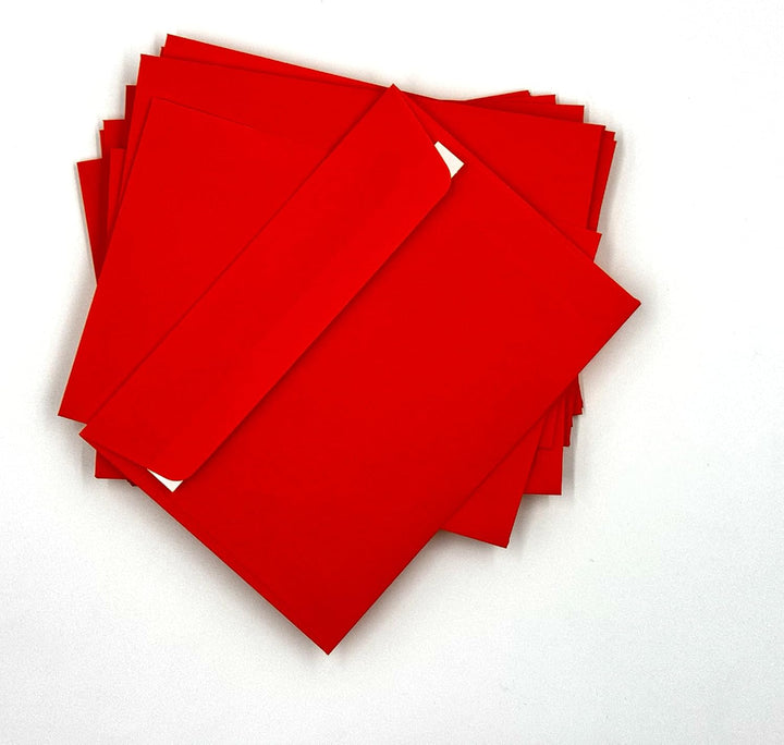 Briefumschläge ohne Fenster (100 Stück) - C6 - selbstklebend - Brief Umschläge 114 x 162 mm - Sichts