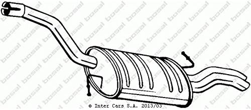 Bosal 233-145 Endschalldämpfer