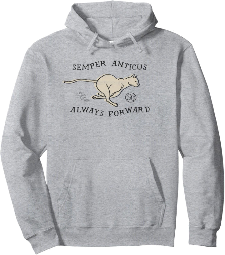 Stoisches Zitat | Amor Fati | Gebrannte Orange Pullover Hoodie