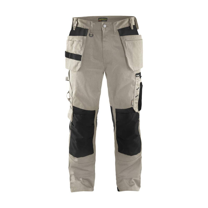 Blaklader 155518602799D84 Handwerker Arbeitshose, Steingrau/Schwarz, Grösse D84