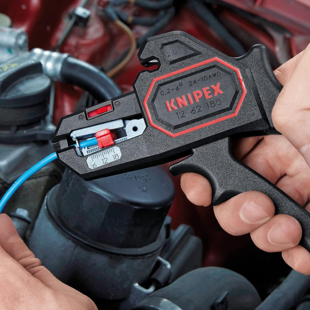 Knipex Automatische Abisolierzange 180 mm (SB-Karte/Blister) 12 62 180 SB