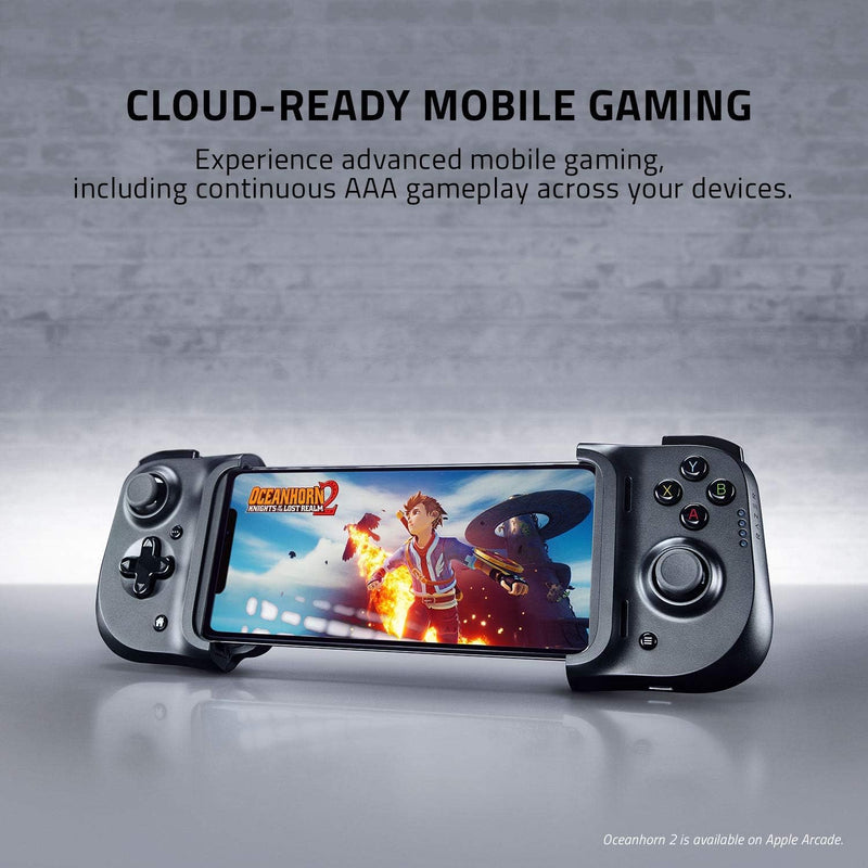 Razer Kishi für iPhone - Smartphone Gaming Controller (Lightning-Anschluss, Ergonomisches Design, In