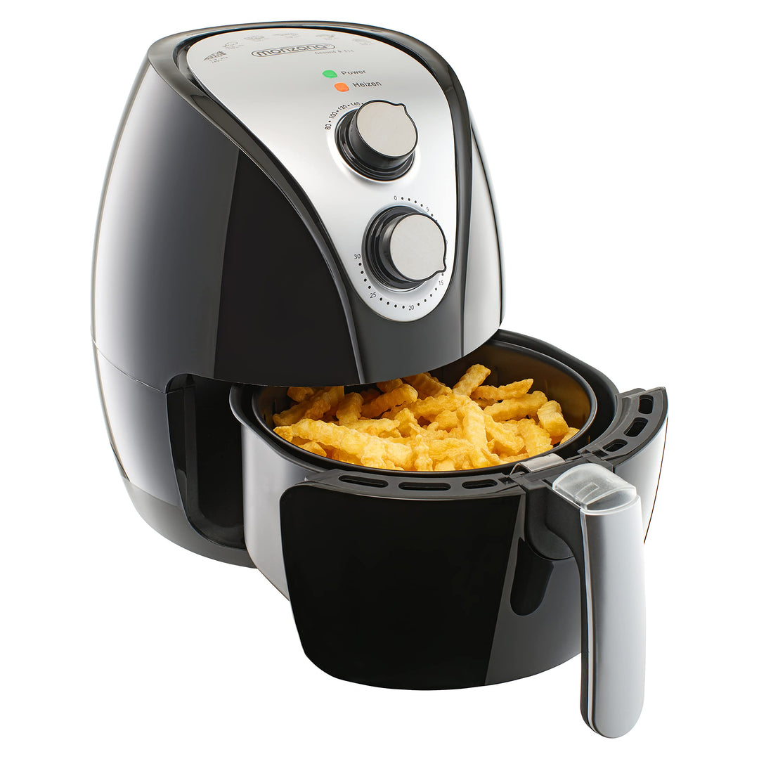 Monzana Heissluftfritteuse 3,6 L Antihaftbeschichtung 9in1 Funktion 80-200°C Cool Touch Spülmaschine