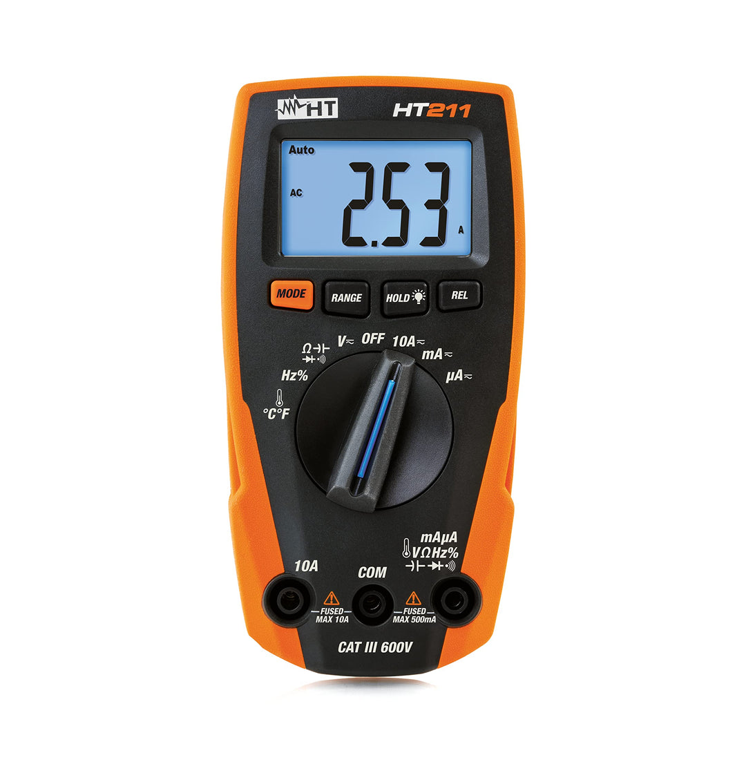 HT Instruments HT211 Hand-Multimeter digital CAT III 600V Anzeige (Counts): 4000
