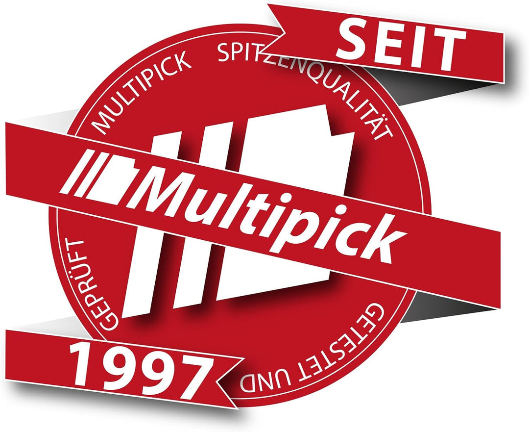 Multipick Profi Schloss Spanner TOK Set 7-teilig mit Echtleder Etui - Wichtiges Elite Dietrich Set u