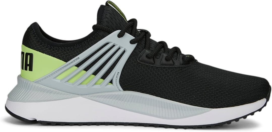 PUMA Herren Pacer Future Sneaker 36 EU Puma Black Platinum Grey Lily Pad, 36 EU Puma Black Platinum