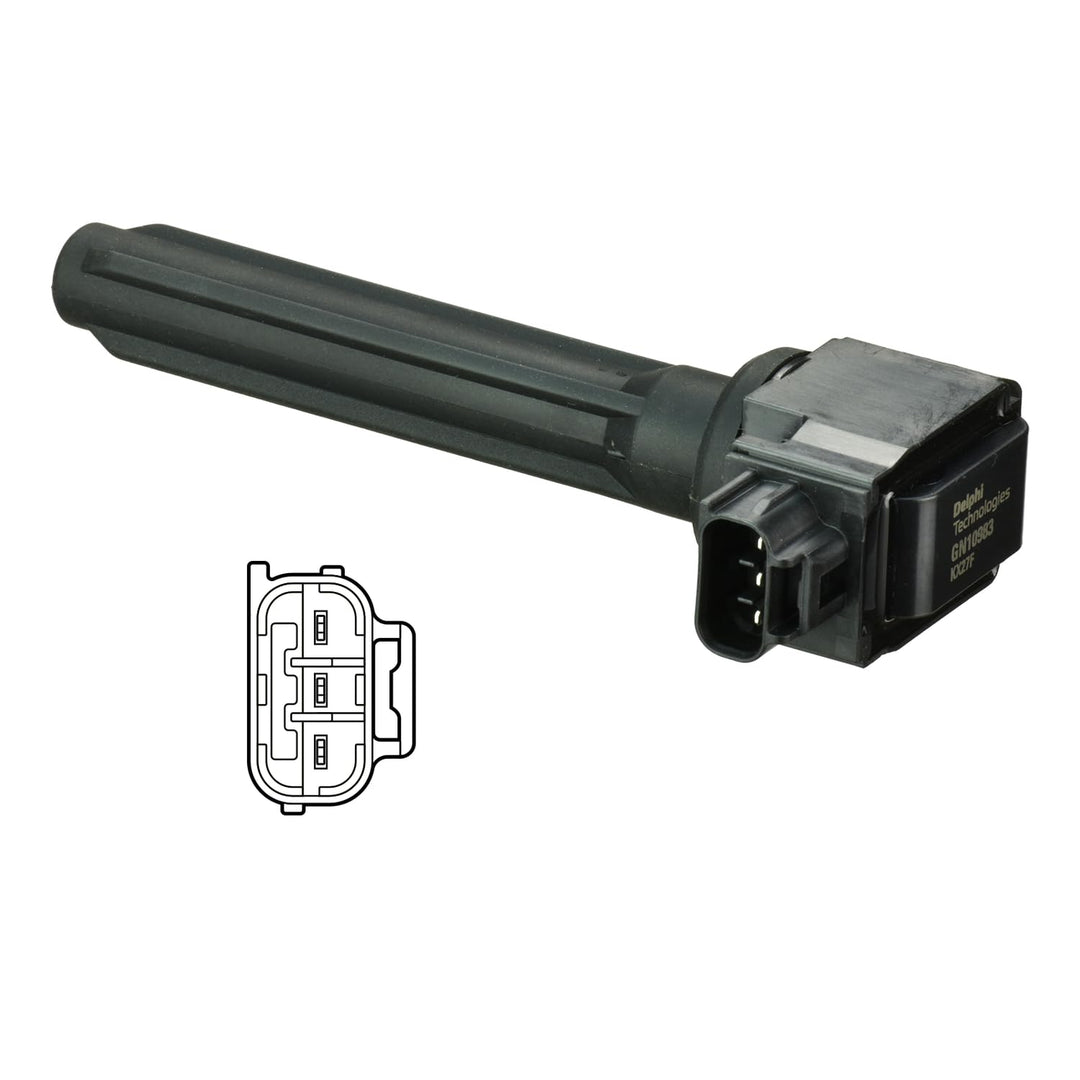 DELPHI GN10983-12B1 Zündspule 12V für MITSUBISHI OUTLANDER III (GGW, GFW, ZJ) 1832A062