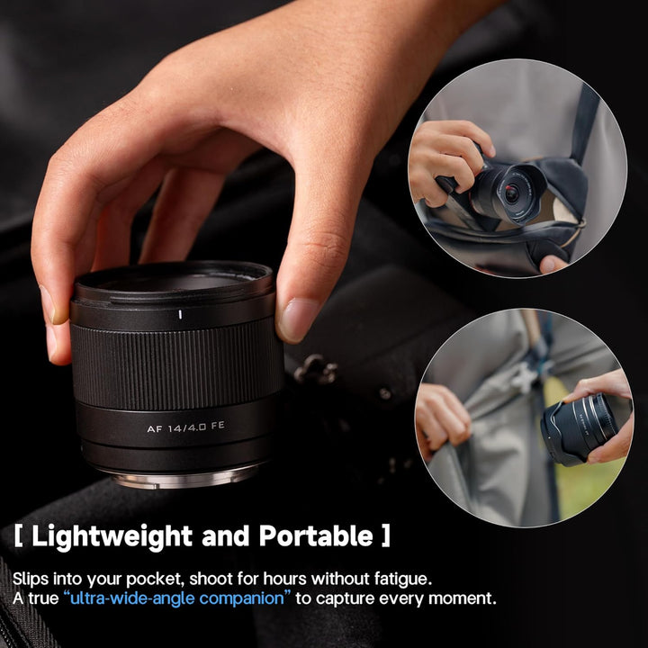 VILTROX AF 14 mm F4.0 Kameraobjektiv Vollformat-Autofokus-Ultraweitwinkel-Festbrennweitenobjektiv (f