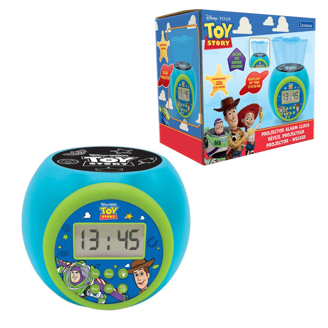 Lexibook, Projektor-Wecker Toy Story mit Timer, RL977TSLXB