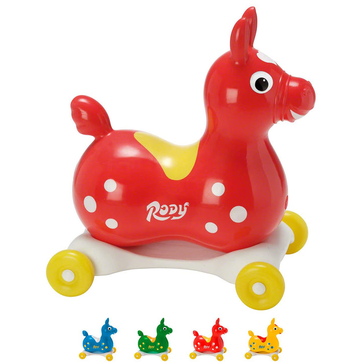 Sport-Tec Speedy Rody mit Rollen Rot, Rot