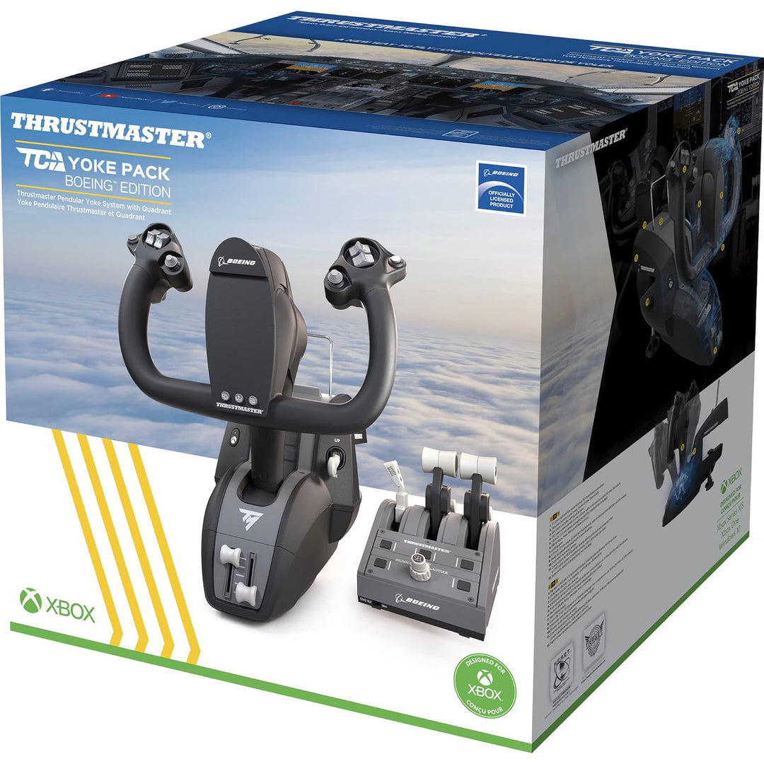 Thrustmaster TCA Yoke Pack Boeing Edition - Offiziell Boeing lizenziert für Xbox Series X|S / Xbox O