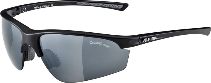 ALPINA Carapax 2.0 Fahrradhelm (Leichter Endurohelm) coffeegrey matt 52-57 cm Bundle mit Sportbrille