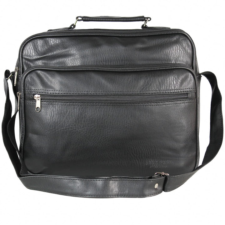 Echt Leder Herren Arbeitstasche Umhängetasche Herrentasche Schultertasche Messenger Flugbegleiter in
