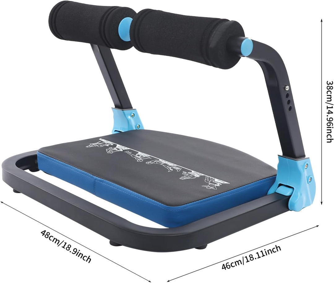 Bauchtrainer Für Zuhause – Mini Bauchmuskeltrainer Mit 3 Intensitätsstufen, Fitnessgerät Für Core-Tr