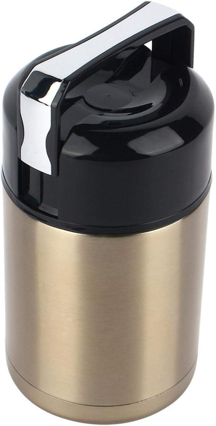 Thermobecher Essen to go, Thermobehälter für Essen 1 liter, Thermo Lunchbox aus Edelstahl, Thermos E