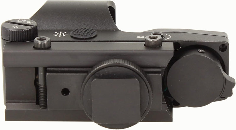 Minadax Red Dot Punkt Visier für grosse Kameras 40mm Sichtfeld + Hotshoe Adapter | für schnelle Ziel