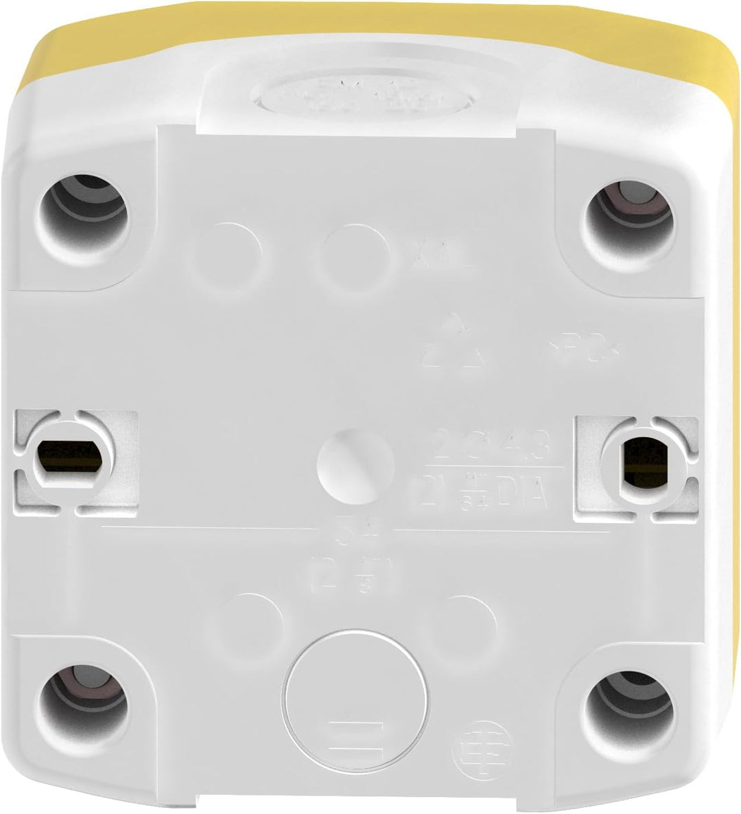 Schneider Electric Electric Harmony XALK178G Pilztaster im Gehaeuse 120 V/AC 6A 2 Oeffner, 1 Schlies