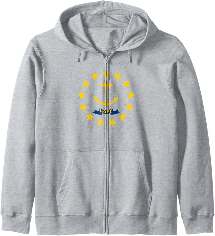 Flag of Rhode Island Kapuzenjacke