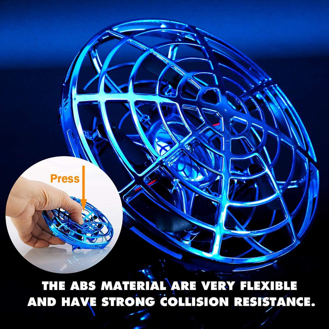 ShinePick UFO Mini Drohne, Kinder Spielzeug Handsensor Quadcopter Infrarot-Induktions-Flying Ball Fl