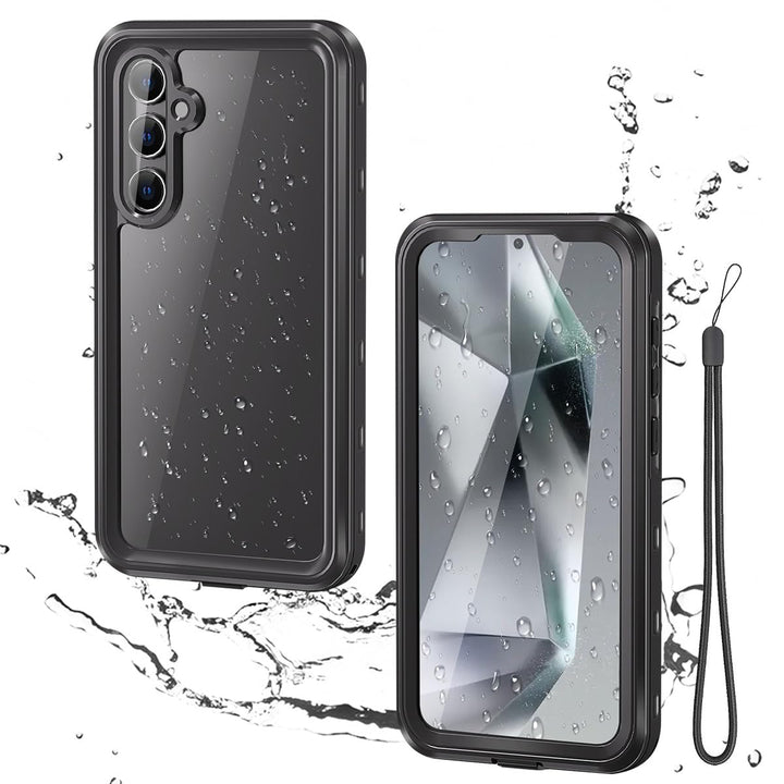Miimall IP68 Wasserdicht Handyhülle Kompatibel mit Samsung Galaxy A55 Hülle, Galaxy A55 Hülle mit Di