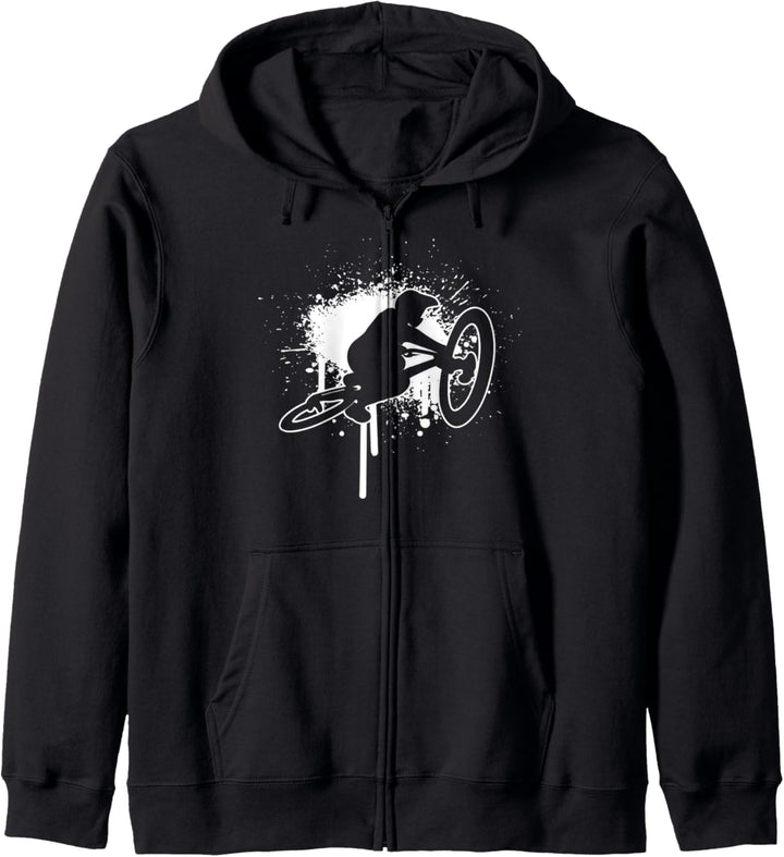 Mountainbike MTB Mountainbiker Downhill Herren Kapuzenjacke