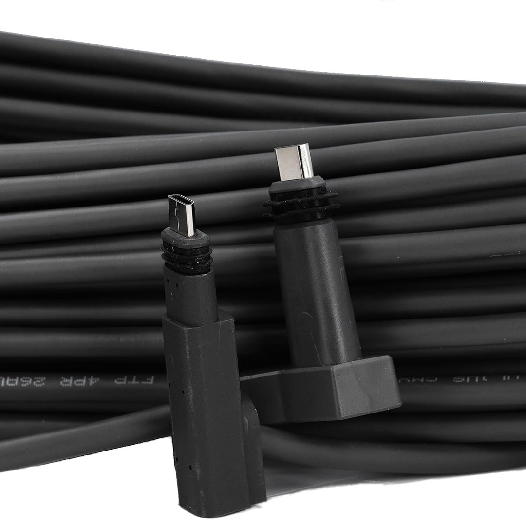Elprico Kabel für V2, 150 Fuss Rechteckiges Ersatz-Satellitenkabel, Multifunktional für V2-Draht