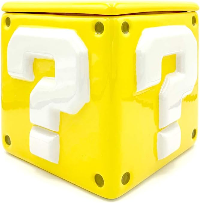 Pyramid International GP85521 Super Mario Bros Question Mark Block Keramik Vorratsdose Keksdose