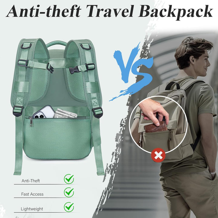 VMIKIV für Ryanair Handgepäck 40x20x25 Rucksack Flugzeug,Reiserucksack Klein Handgepäck Tasche,Carry