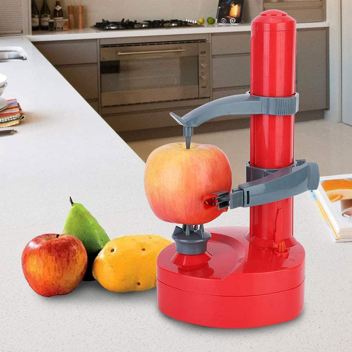 Kartoffelschäler Elektrisch, Apfelschäler Maschine Automatische Drehbare Gemüse Cutter Gemüse Frücht