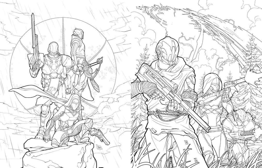 Destiny: The Official Coloring Book Volume II (Volume 2), Taschenbuch