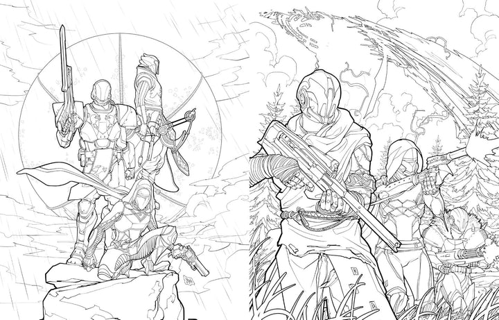 Destiny: The Official Coloring Book Volume II (Volume 2), Taschenbuch