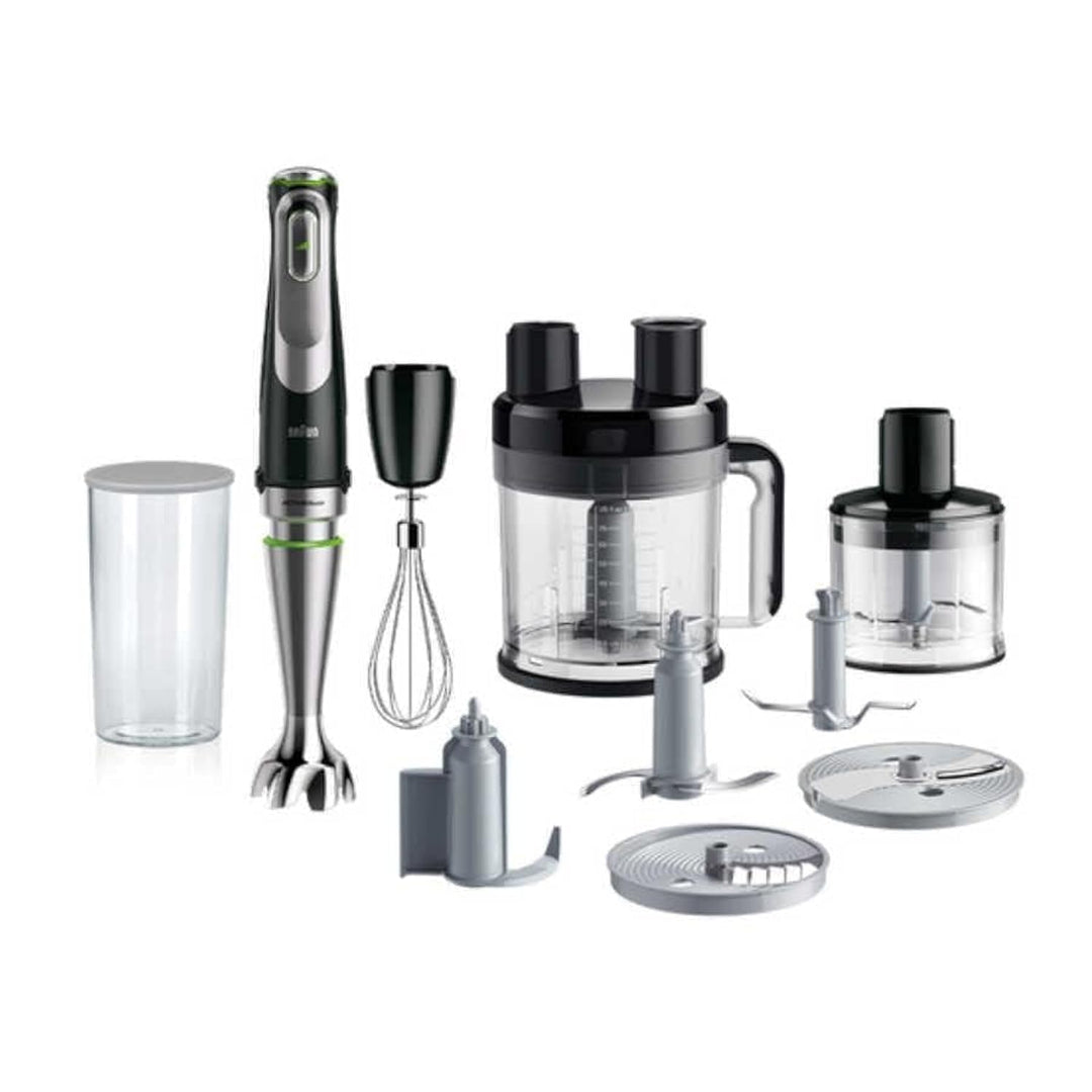 Braun MultiQuick 9 MQ 9195XLI 2L Pürierstab 1200W Schwarz, Edelstahl
