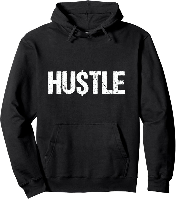 Hustle Dollar Graphic Entrepreneur Men Women Gift Pullover Hoodie