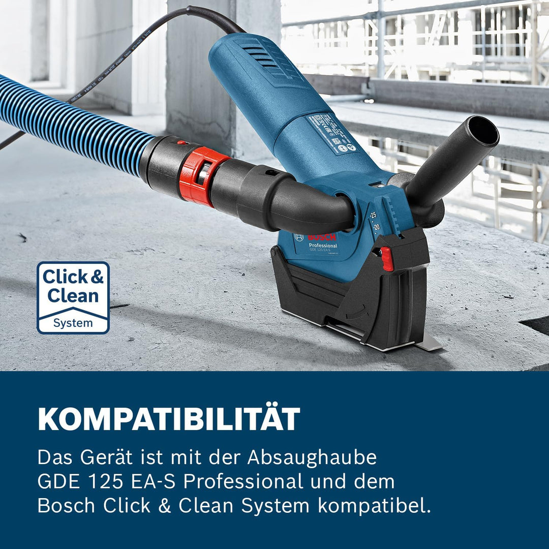 Bosch Professional Winkelschleifer GWS 7-125 (720 Watt, Scheiben-Ø: 125 mm, im