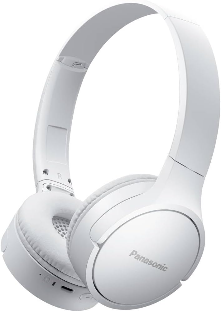 Panasonic RB-HF420B Bluetooth Kopfhörer - On-Ear, Schnellladegerät, bis 50h Akkulaufzeit, leichte un