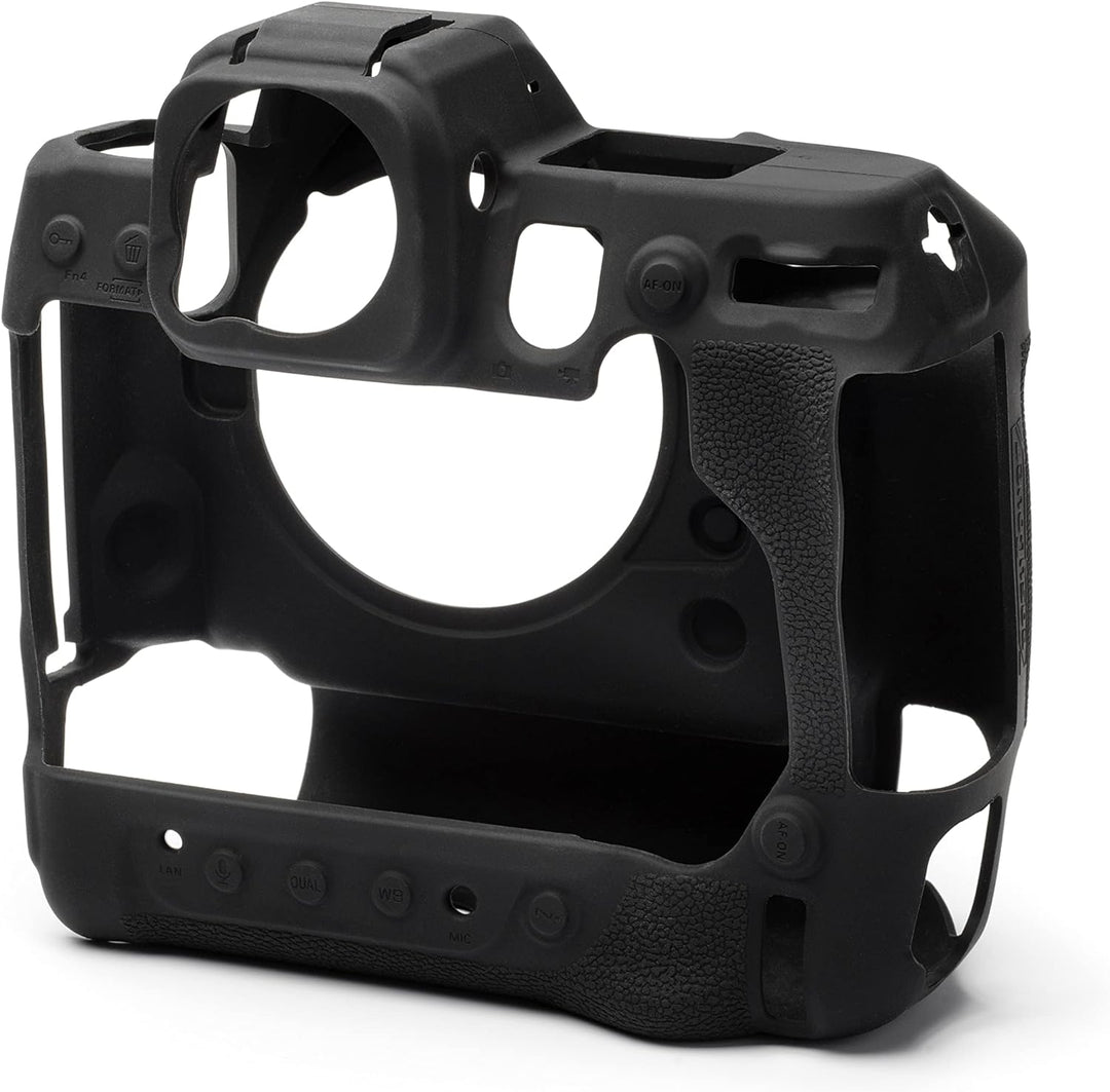 easyCover - Silikon Kameratasche - Schutz für Ihre Kamera - Nikon Z9 - Schwarz