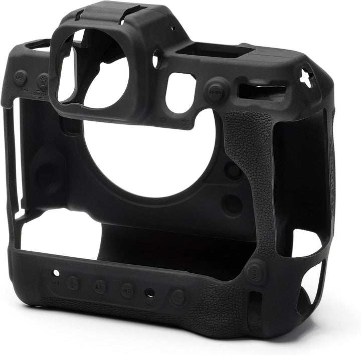 easyCover - Silikon Kameratasche - Schutz für Ihre Kamera - Nikon Z9 - Schwarz